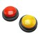 Gelabur 2-Pack Buzzers for Trivia Games, Answer Buzzers for Classroom, Family Feud Jeopardy Buzzer, Game Buzzers with Lights and Sound for Classroom, Game Show Buzzer Buttons