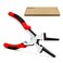 8"MIG Welding Pliers, Multi-functional Carbon Steel MIG Welding Pliers with Insulated Handle, Long Nose Pliers Wire Cutting Pliers for Professional Welding - Reliable and Durable (1Pack)