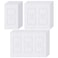 Wakhow 20 Pcs Wall Insulation Outlet Insulators Draft Sealers, 20 Pack Electrical Outlet Insulation Pads, EVA Foam Gasket for Wall, Light, Switch Socket Cover Compatible with Duplex Toggle Rocker