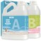 OcePor Epoxy Resin-1 Gallon, Crystal Clear Epoxy Resin Kit, No Yellowing No Bubble Art Resin Casting Resin for Art Crafts, Jewelry Making, Wood &amp; Resin Molds(0.5 Gallon x 2)