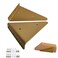 Shelf Brackets 7 inch Shelf Triangle Brackets, Heavy Duty Metal Bracket,for Backdrop Decor Such as Planter Shelves, Bookshelves, Display Stands, Laminate Stands. 2 Pieces Gold