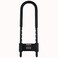 U Lock-Bicycle Combination U-Lock - Four Position Combination Padlock - Long Shackle Padlock - with Adjustable Shackle - Suitable for Bicycles, Electric Bikes, Mountain Bikes, Glass Doors