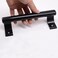 KAFENDA 8 inch Aluminum Alloy Sliding Door Handle Balcony Glass Door Handle Bathroom Cabinet Door Handle Storage Door Garden Door Handle Modern Metal Handle (Black)