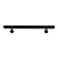 Atlas Homewares 415-BL Conga Tiki Hut Pull, Matte Black