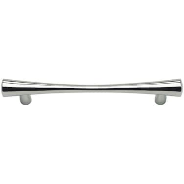 Atlas Homewares 5-1/16 in. Fluted Pull, Polished Stainless Steel