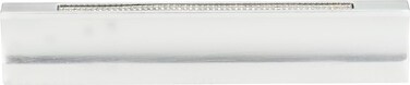 Atlas Homewares 3202-MC Pave Collection 5.40 Inch T Bar Inset Crystal Thin Pull, Matte Chrome Finish