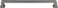 Atlas Homewares 293-SL Sutton Place Collection 192 Center Handle Mega Pull, Slate Finish