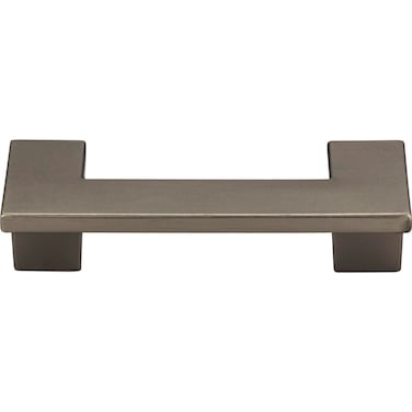Atlas Homewares A846-SL U-Turn Collection 64 Center Finger Pull, Slate Finish