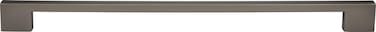 Atlas Homewares AP12-SL Sutton Place Collection 18 Inch Thin Square Appliance Pull, Slate Finish