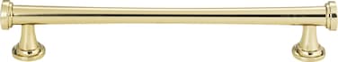 Atlas Homewares 327-FG Browning Collection 160 Center Euro Bar Large Pull, French Gold Finish