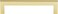 Atlas Homewares A874-FG Successi Collection 128 Center Handle It Pull, French Gold Finish