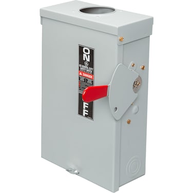 GE TG3222R 3 Wire 2 Pole Fusible Type TG General-Duty Safety Switch 240 Volt 60 Amp NEMA 3R Spec-Setter?