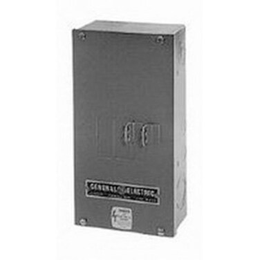 GE Industrial TQL70S Steel 1/2/3-Pole Circuit Breaker Enclosure 12.9 Inch x 5.7 Inch x 4.1 Inch