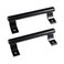 KAFENDA 2-Piece 8" Aluminium Sliding Door Handle, Modern Metal Handle for Balcony Glass Doors, Bathroom Sliding Doors, barn Doors, Warehouse Doors, etc.