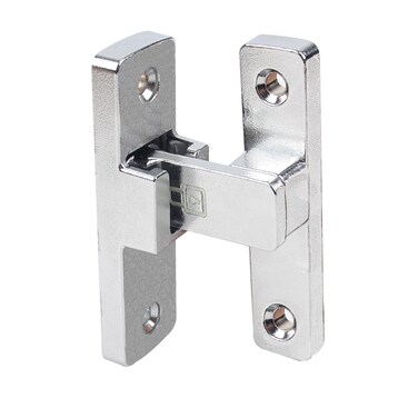Luminous barn Door Latch - Heavy-Duty Latch Sliding barn Door Lock Safety Lock, Suitable for barns, Gardens, bathrooms, Windows, and garages (Silver 90 Door Lock)