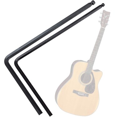 PAGOW 4mm &amp; 5mm Guitar Truss Rod Wrench, Allen Wrench Tool Ball End for Martin Acoustic Guitar, Truss Rod Adjustment Deep or Narrow (Black)