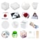 Resin Molds Silicone Kit 20Pcs,Epoxy Resin Molds Including Sphere,Cube,Pyramid,Square,Round, Used for Create Art,DIY,Ash Trays,Coasters,Candles.Bonus Decorative Sequins and The Complete Set Tools