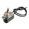 Heavy Duty Toggle Switch SPST 2 Pin ON/Off Rocker Toggle Switch 6A/125V 3A/250V for Car Truck Boat Marine Black Shell(1PCS)