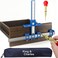 King&amp;Charles Cabinet Hardware Jig, Cabinet Handle Jig with Automatic Center Punch, Cabinet Jig for Handles and Pulls on Drawers/Cabinets, Cabinet Hardware Template Tool Perfect Set.