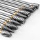 Carbide Burr Set Compatible with Dremel Rotary Tool 10Pcs Die Grinder Bits Rotary File Rasp with 1/8" Shank Tool Accessories for Attachments Cutting Burrs Metal Grinding Engraving Porting Double Cut