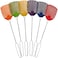 W4W, Bug &amp; Fly Swatter Braided Metal Handle 6 Pack Fly Swatters Indoor/Outdoor flyswatter