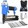 VIGRUE F50/9040 Compressed Air Nailer, 2 in 1 Clip and Nail Gun (Nails up to 50 mm, Staples up to 40 mm) with Accessory Set