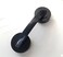 WANLIAN Powerful Suction Cup Glass Mirror Door Handle, Refrigerator Drawer Bathroom Suction Cup Wall handrail, Bathtub Shower Handle Kitchen Drawer Cabinet Handle Suction Cup (Black)