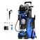 Electric Pressure Washer 5000 PSI 3.5 GPM Power Washer Touch Screen Adjustable Pressure,4 Nozzles and 500ml Foam Cannon Power Washer Cleaning for Patio