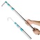 Bytcew Cargo Grabber Reach Retriever Tool, 6.3 Ft Heavy Duty Truck Bed Accessories Telescoping Pull Pole with Two Hooks