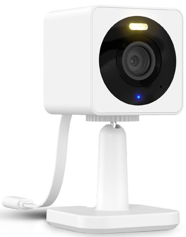 Wyze Cam OG Indoor/Outdoor 1080p Wi-Fi Smart Home Security Camera with Color Night Vision, Built-in Spotlight, Motion Detection, 2-Way Audio, Compatible with Alexa &amp; Google Assistant, White