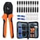 ECO-WORTHY Solar Crimper Tool Kit 13 PCS Solar Tools - a Crimper, 10 Pairs of Solar Connectors, 2 Pairs of Solar Connector Spanner Wrench for Solar Panel Cable Assembly and Installation