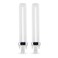 Circle (2 Pack) PL-13W 827, 2 Pin GX23, 13 Watt Single U-Shaped Twin Tube, Compact Fluorescent Light Bulb, Replaces Philips PLS13W27 GX23 and Sylvania CF13DS827 GX23