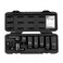 ARES 70318-10-Piece Oxygen Sensor Socket Set - Set Includes Thread Chasers, Oxygen Sensor Sockets, an Injector Socket and Oil Sending Unit Sockets - High Strength Chrome Vanadium Steel