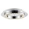 JONATHAN Y JYL7216A Cristal 18" Integrated Iron/Crystal Glam Chrome Flat LED Flush Mount, Contemporary Minimalist 4000K 18W Built-In Light For Kitchen Hallway Bathroom Commercial Office Closet, Chrome