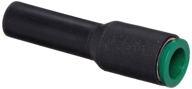 Legris 3166 06 08 Nylon Push-to-Connect Fitting, Inline Reducer, 6 mm x 5/16" or 8 mm Tube OD