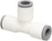 Legris 6304 56 00WP2 LIQUIfit Push-to-Connect Fitting, Union Tee, 1/4" Tube OD