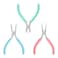 WORKPRO Jewelry Pliers Set, 3 Pack Jewelry Making Tool Kit Includes Mini Needle Nose Pliers/Chain Nose Pliers, Round Nose Pliers and Wire Cutter for Jewelry Repair, DIY Crafts, Jewelry Making Supplies