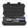 WORKPRO 39-Piece Drive Socket Set 1/4''3/8'', CR-V Metric and Imperial Sockets with Quick-Release Ratchet Wrench, Compact Sockets Set for Car Repair