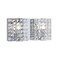 JONATHAN Y JYL7543A Clara Deco 15" 2-Light Metal/Crystal Classic Glam LED Vanity Light Classic Glam Modern Transitional 2700K LED 4W Bathroom Hallway Living Room Bedroom Mirror Cabinet