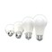 JONATHAN Y BLB-A19A-SET4 Modern Non-Dimmable LED Edison Glass Bulbs, 9W, Equivalent 60W, E26 Base, 80+ CRI, A19 Warm White 2700K, 805 Lumens for Bedroom, Living Room, Office, White, Pack of 4
