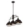 JONATHAN Y JYL1119A Levi 40.5" 3-Light Industrial Farmhouse Iron Linear LED Pendant Modern Rustic Adjustable Dining Room Living Room Kitchen Island Foyer Bedroom Hallway, Oil Rubbed Bronze