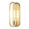 JONATHAN Y JYL9917A Emilia 4.75" 1-Light Modern Bohemian Iron LED Sconce Contemporary Coastal Entryway Lobby Kitchen Bathroom Bedroom Living Room Hallway, Brass Gold