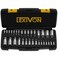 LEXIVON Master HEX Bit Socket Set, Premium S2 Alloy Steel   Complete 32-Piece, SAE and Metric Set   Enhanced Storage Case (LX-144)