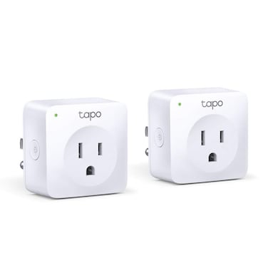 TP-Link Tapo Smart Plug Mini, Smart Home Wifi Outlet Works with Alexa Echo &amp; Google Home, No Hub Required, New Tapo APP Needed (P100 2-pack)