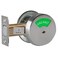 Deadbolt Less Cylinder, Satin Chrome