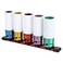 ARES 59017-5-Piece 1/2-Inch Drive Non-Marring Impact Colored Lug Nut Socket Set - Protective Sleeves and Inserts Prevent Damage to Wheels and Lugs - Storage Rail Included