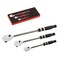 ARES 42083-90-Tooth Ratchet Set - Ergonomic Aluminum Handles &amp; Reversible Sealed Head Design