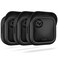 CaseBot Silicone Case for Blink Outdoor 4 (4th Gen) Camera - [3-Pack] Weatherproof Skin Cover with Hat Brim for All-New Blink 4 Smart Security Camera, Black
