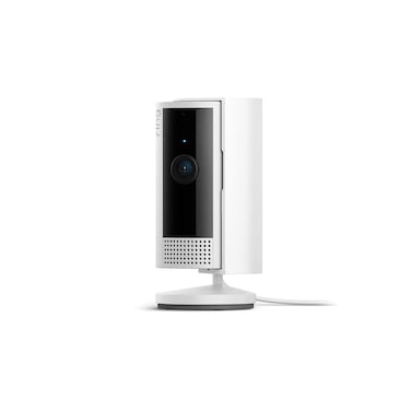 Like-New Ring Indoor Cam (2nd Gen)   latest generation   1080p HD Video &amp; Color Night Vision, Two-Way Talk, and Manual Audio &amp; Video Privacy Cover   White