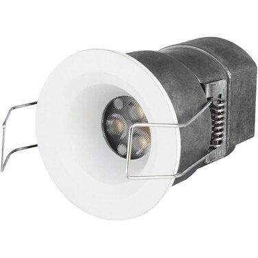 ELEGANT Elitco Lighting 3" 3000K Mini Recessed LED Downlight in White (Set of 4)